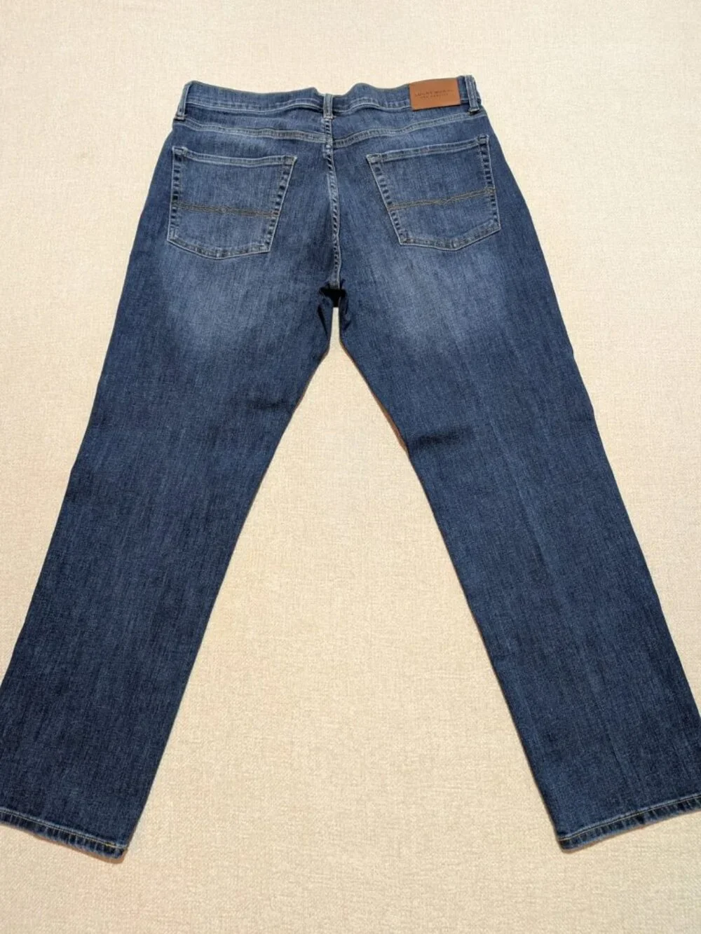Lucky Brand Men’s Blue Straight Leg Jeans Size 36x30 - Picture 3 of 10